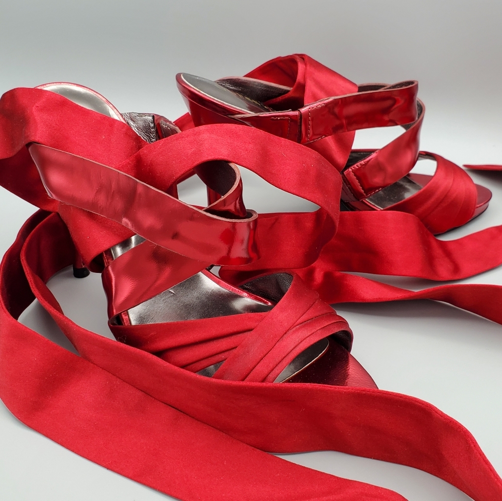 Guess by Marciano ribbon strap heels